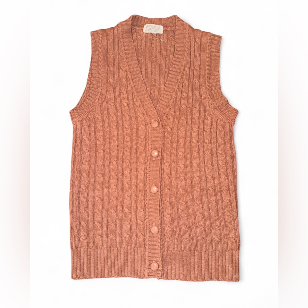 Eclectic Grandpa VTG Button Down Sweater Vest